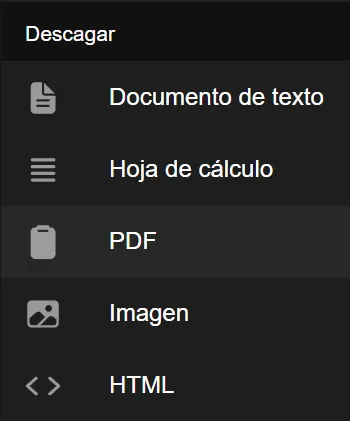 Mejora del PDF