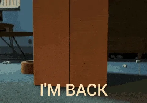 Woody diciendo que ha vuelto