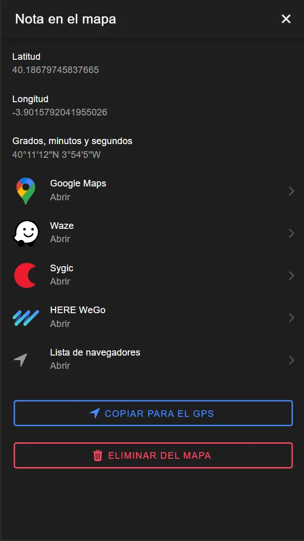 navegadores GPS