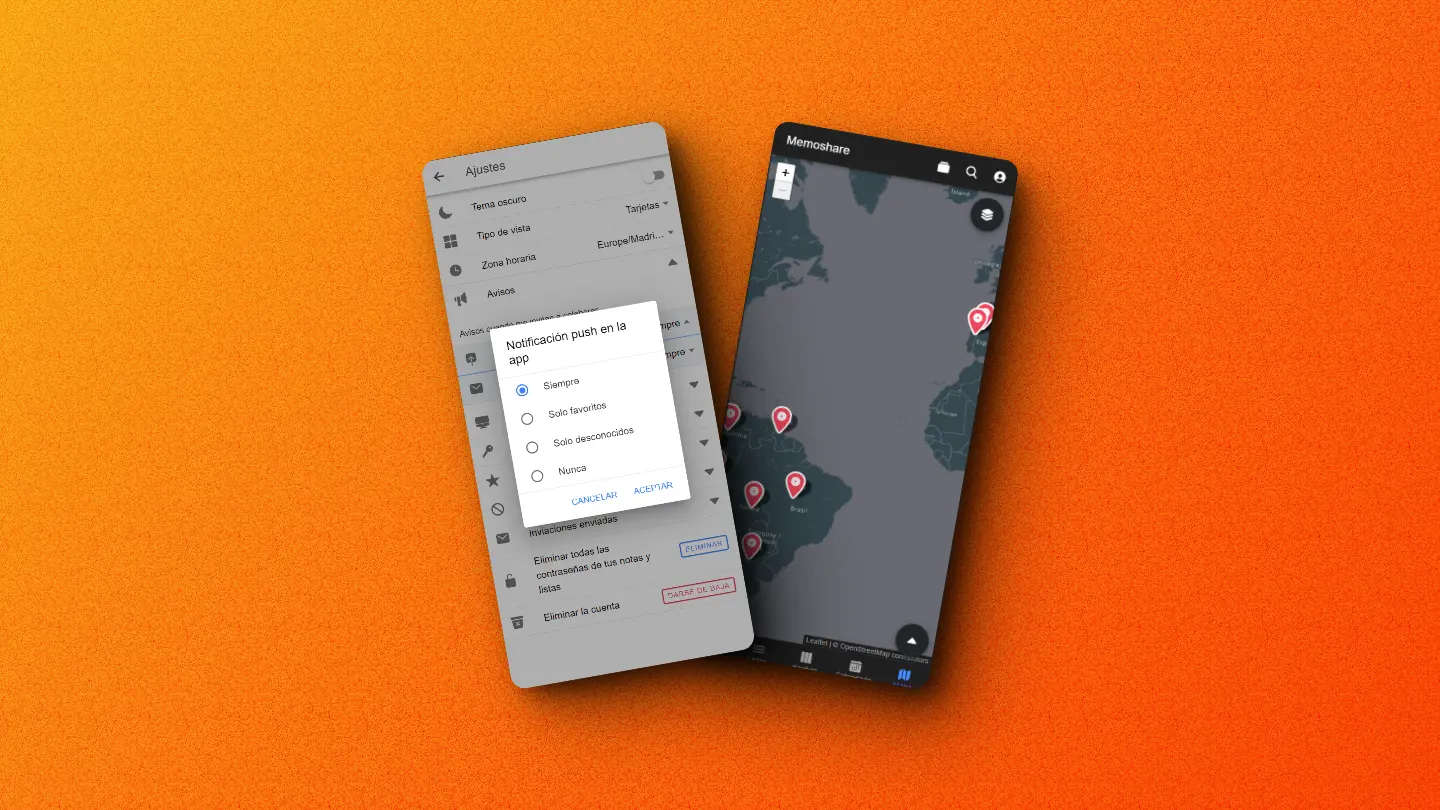 Imagen destacada para el post: Memoshare Actualización 2.3.0